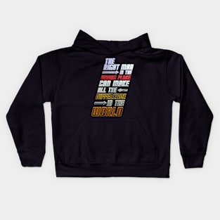 The right man Kids Hoodie